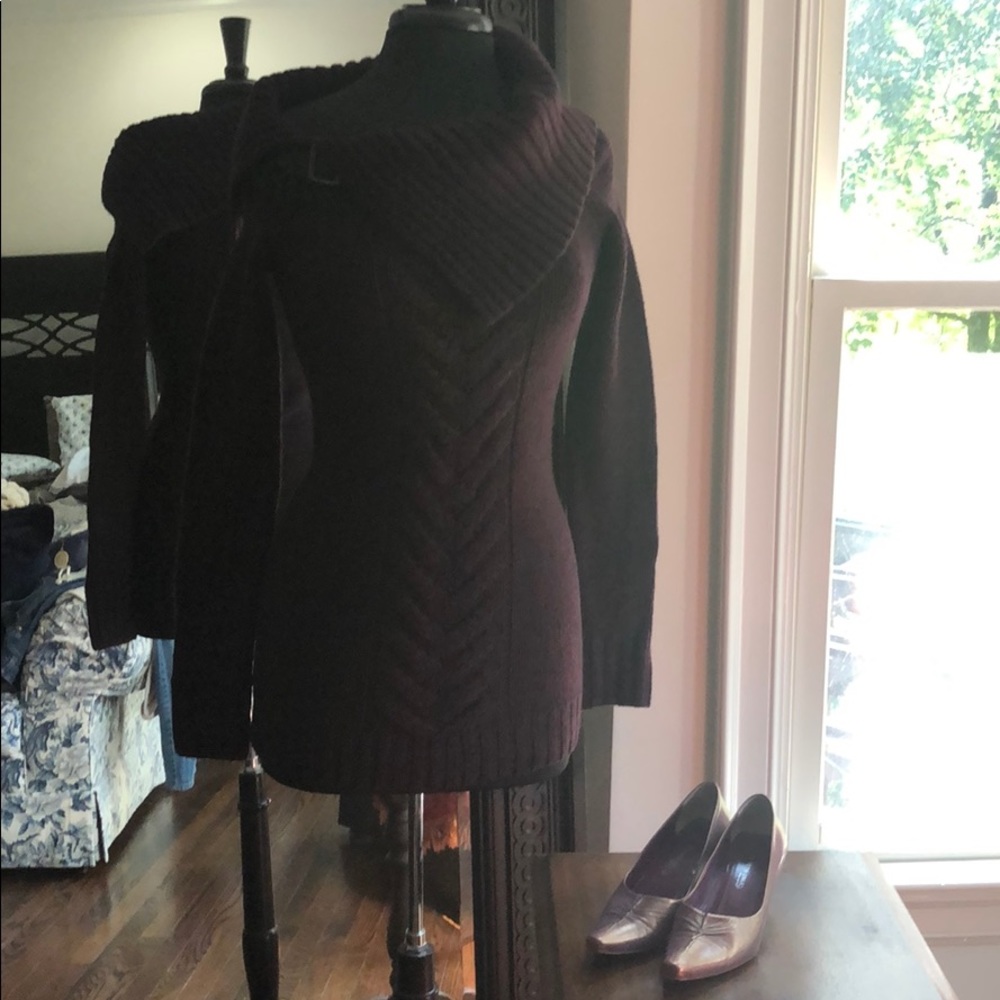 Cable Knit Tunic Sweater